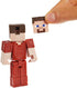 Minecraft Earth 3.25" Steve in Red Leather Figure