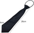 Minelife 6 Pieces Boys' Pre-tied Adjustable Necktie Elastic Neck Strap Tie for Boys, Kids, Teen, Youth Wedding Graduation School Uniforms(6 Colors)
