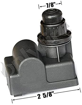 onlyfire 03350 Electric Push Button Igniter BBQ Replacement for Select Gas Grill Models by Brinkmann, Char Broil, Nexgrill, Kenmore Sears, Uniflame and Others, Black