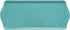 2pcs 15-inch Melamine Rectangle Tray with Friut and Cake,Set of 2 Multicolor