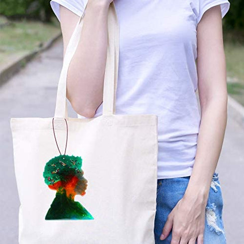 3 Pieces Afro Female Head Silicone Mold Large Beauty Tray Mold African Girl Coaster Resin Mold Women Head Shape Epoxy Mold for Resin Casting DIY Crafts (Blue)