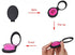 Louise Maelys Colorful Folding Hair Brush with Mirror Pop up Hair Comb for Purse Mini Pocket Hair Brush 4 piece