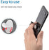 aceyoon Phone Ring Cat Attachable Kickstand Ultra Thin Cute 360 Degree Smartphone Finger Grip Ring Holder Stand Compatible for Phone X, XS, XR, XS Max, 8, 7 Plus, 7, 6S Plus, 6, S9, S10 Black
