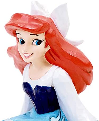 Enesco Disney Traditions by Jim Shore Ariel Personality Pose Figurine, 3.5 Inch, Multicolor