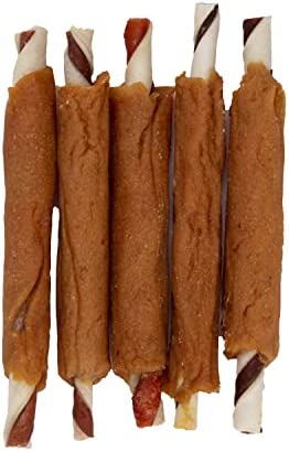 Good'n'Fun Triple Flavored Rawhide Ribs For Dogs, 8.4 Oz