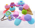 GIFTEXPRESS 17 PCS Pretend Play Food Dessert Set, Sweet Treats Assortment, Toy Donuts, Cupcakes, Ice Cream, Candy Bars, Assorted Dessert Toys for Kids