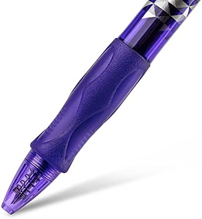BIC Gel-ocity Quick Dry Special Edition Fashion Gel Pen, Medium Point (0.7mm), Assorted Fashion Colors, 2-Count