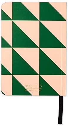 Motto Journal by Compendium: Say yes. — Flexi-cover with woven ribbon, 144 dotted grid pages, 1 EA (6420)
