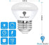 4 Pack R14 LED Bulb 4W E26 Base Mini Reflector Floodlight Light Bulb Dimmable 4000K Cool White - 40W Equivalent - Mini Light Bulbs, Short Light Bulbs, Curio Cabinet Light Bulb, R14 Bulb Flood Light