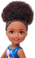 Barbie Club Chelsea Doll, 6-inch Brunette Doll with Space-Themed Graphic, GHV62