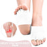 Gel Toe Separator Socks Women - Toes Separator Feet Care 1 Pair Gel Toe Separators Large - Toe Separator Pedicure Toe Spacers Compression Socks with Gel - Half Toe Women Socks with Open Toes joyrider