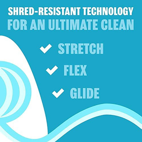 Reach Dentotape Waxed Dental Floss | Effective Plaque Removal, Extra Wide Cleaning Surface | Shred Resistance & Tension, Slides Smoothly & Easily , PFAS FREE | Unflavored, 100 Yards, 1 Pack
