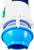 Danco HYR460 Hydroright HyrdroRight Universal Water-Saving Toilet Repair Kit with Dual Flush Valve, Push Btton Handle, White