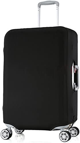 HoJax Spandex Travel Luggage Cover, Suitcase Protector Bag Fits 18-21 Inch Luggage Black