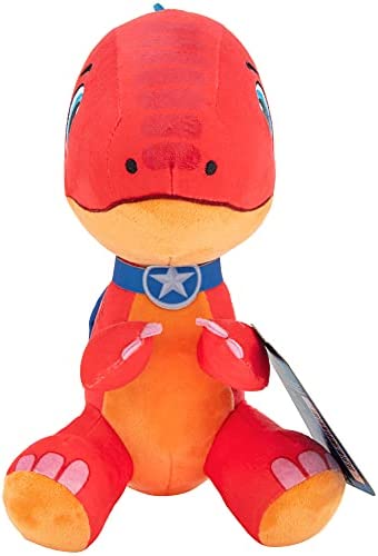 Dino Ranch - Blitz Plush 10” Soft, Cuddly, Blitz Plush, Amazon Exclusive, Toys for Kids Ages 3 and Up - Fun Plush Toys Featuring Your Favorite Dino