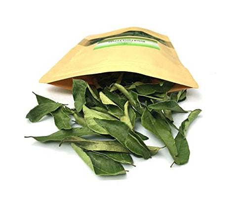 Ceylon flavors Curry Leaves Gluten Free Naturally Air Dried Herbs Fresh Groceries with All Flavors Asian Food Indian Spices Pure and Organic - Kari Patta 0.7oz/ 20 g