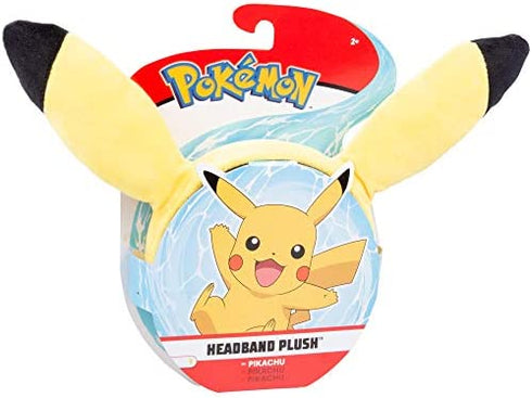 Pokémon Pikachu Plush Headband - Pikachu Ears for Halloween, Accessory, Dress Up, Pretend & More - One Size Fits All