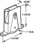 Prime-Line B 684 Screen Door Roller Assembly with 1 inch Nylon Wheel (2-pack)