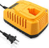 Powilling DC9310 7.2-Volt-18-Volt 1-Hour Replacement Charger for Dewalt 7.2V-18V NiCad & NiMh Battery DW9057 DC9071 DC9091 DC9096 DW9072 DW9091 DW9099