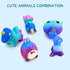 Jumbo Squishy Toys for Kids 5 Pack - Squishes Slow Rising Animal Gift Set Include Cat, Unicorn, Dinosaur, Rabbit & Elf, Creamy Scented Kawaii Soft Rebound Stress Reliever Sensory Toys Gift for Kids