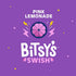 Bitsy's Swish Electrolyte Powder Packets, Hydration Drink Mix with Immunity Boosting Vitamin C, B2, Zinc & Electrolytes, Gluten Free Water Enhancer, Low Sugar, Natural Flavor, Pink Lemonade, 6 Sticks