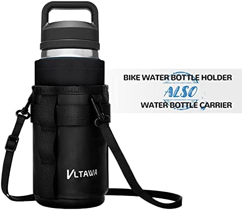 VLTAWA Bike Water Bottle Holder, Bike Cup Holder, Bicycle Water Bottle Holder, Bike Drink Holder, No Screw-Insulated-Sturdy-Adaptable (Signal Large)