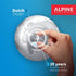 Alpine SwimSafe Adult Ear Plugs for Swimming - Ear Protection Against Water - Comfortable Waterproof Earplugs with Filter - Hyopoallergenic & Sustainable