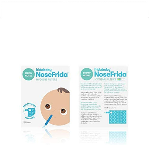 Baby Nasal Aspirator 20 Hygiene Filters for NoseFrida The Snotsucker by Frida Baby
