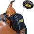 TrailMax 500 Series Insulated & Padded Front Pocket Saddle Bag for Trail Riding; Cellphone Saddle Front Pocket; Trail Riding Cellphone bag; Saddle Front Pocket for Horses; Blue