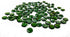 Rastogi Handicrafts Tiny Centerpieces, Glass Gems for Vase Fillers,Wedding Decoration Pebbles One Side Flat Small 100 pcs (Green) 12 mm