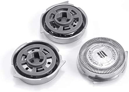 Centtechi Replacement Shaver Heads for Norelco Philips SH50, Electric Shaving Head 5000 Series Shavers Rotary Blades for Men Double Layers Trimmer Razor Accessories