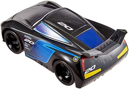 Disney Pixar Cars Track Talkers Jackson Storm, 6-in, Authentic Favorite Movie Character Sound Effects Vehicle, Fun Gift for Kids Aged 3 Years and Older