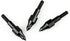 Wanty 12 PCS Screw in Archery Bullet Points for Arrows,Crossbows Practice Points for Crossbow Arrows,100 Grain Each (Black)