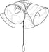 Ceiling Fan Chain Pulls White Wooden Pull Chain Extension for Ceiling Light Fan Chain 2 Pack