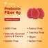 Fiber Gummies 4g, Daily Gentle Prebiotic Fiber - Max Strength Soluble Fiber Gummy, Supports Digestive Health & Regularity, Nature's Non-GMO Dietary Fiber Supplement - 60 Gummies