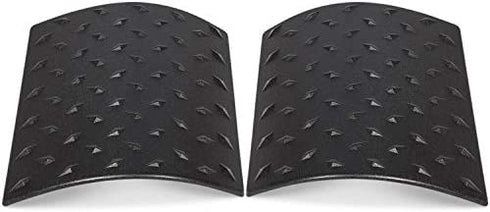 Danti Black Cowl Body Armor Outer Cowling Cover for Jeep Wrangler JK JKU Unlimited Rubicon Sahara X Off Road Sport 2007-2018(Pack of 2)