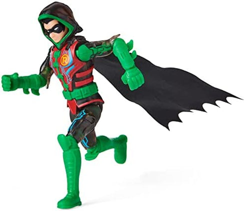 DC Comics Batman 4-inch Bat-Tech Batman and Robin Action Figures with 6 Mystery Accessories, for Kids Aged 3 and up, Amazon Exclusive