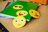 Post-it Printed Notes, 2 Pads/Pack, 30 Sheets/Pad, 3x3 in, Emoji designs, 4 alternating faces (BC-2030-EMOJI) , Yellow