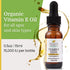 Organic Vitamin E Oil for Skin & Scars |100% Pure Natural Vitamin E Serum Hand Made in South Carolina | 15000 IU Vitamin E for Face & Hair| Non-GMO, Gluten & Cruelty Free, Vegan | Unscented 0.5 Fl Oz