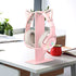 SIMGAL Pink Headphones Stand, Universal Gaming Headset Holder Hanger with Stable Base for SIMGAL K9 Cat Ear Headset(Not Included) and All Headphones