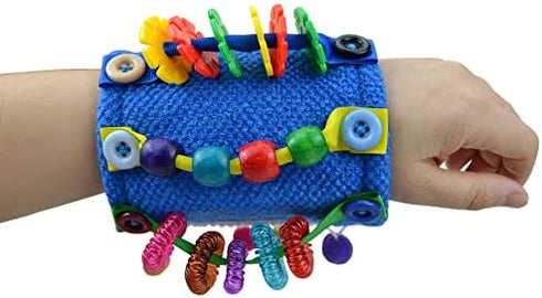 Sensory Toys for Alzheimer Patients for Therapy and Anxiety Relief Autistic Dementia Sensory Arm Pillow Fidget Wrist Cuff