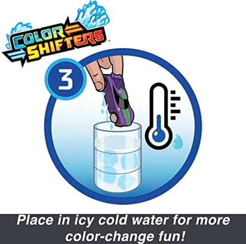 Hot Wheels Color Reveal 2 Pack of 1:64 Scale Vehicles with Surprise Reveal & Repeat Color-Change; Transform Deco with Hot & Ice Cold Water, Mystery Box, Gift for Kids 3 Years Old & Up