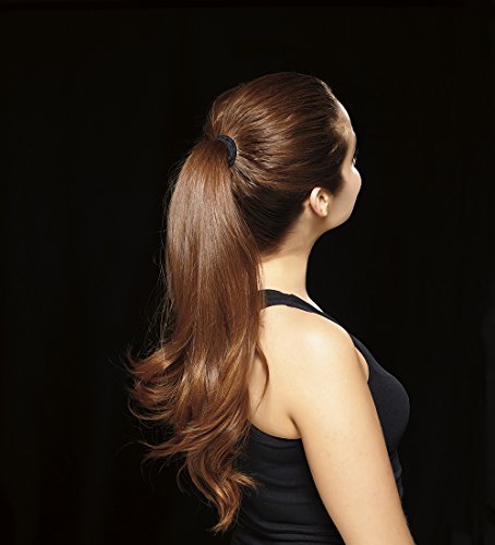 REVLON Extra Thick Black Hair Elastics, 15 Count