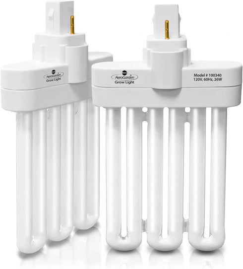 AeroGarden Fluorescent Grow Light Bulb (2-Pack), White