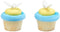 White Dove Cupcake Cake Picks - 24 pc