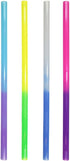 Color Changing Reusable Plastic Straw, Set of 24, Multicolor, Eco-Friendly and BPA Free - Made in USA