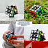 Gear Cube 3x3 with Three-Dimensional Gear Structure, Embedded Tile Design Magic Cube 3x3x3 Puzzles Toys (57mm), Suitable for Brain Development Puzzle Games for Children and Adults