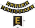 Gold 43rd Birthday Decorations Kit, Cheers To 43 Years Banner Balloons 43rd Cake Topper Birthday Sash Gold Tinsel Foil Fringe Curtains for 43 Birthday&Anniversary Decorations