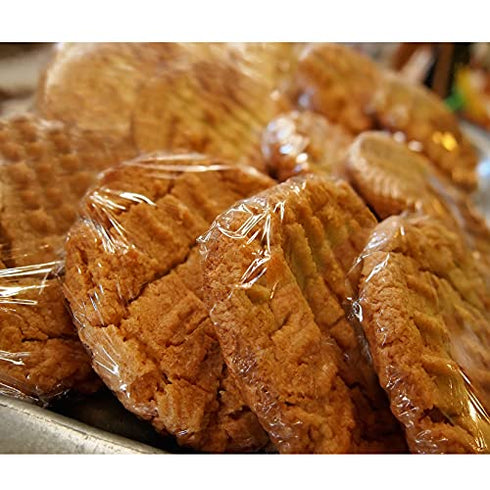 Food Grade Shrink Wrap Bags for Cookies,Cake,100Pcs 6x6 Inch Clear POF Heat Shrink Wrap Bags