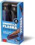 GoPong Rain or Shine Umbrella Flask 2 Pack - Hidden Alcohol Booze Bottles, Includes Funnel and Liquor Bottle Pour Spout